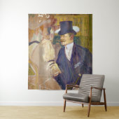 Toulouse-Lautrec - De Engelsman van de Rouge Wandkleed (In situ)