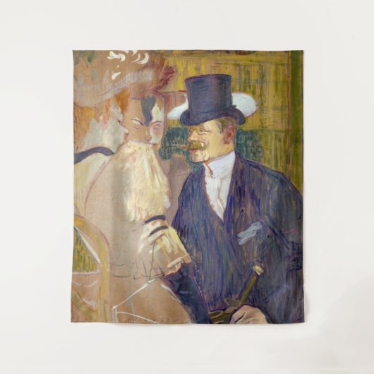 Toulouse-Lautrec - De Engelsman van de Rouge Wandkleed (Voorkant)