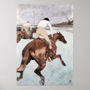 Toulouse-Lautrec - De Jockey Poster