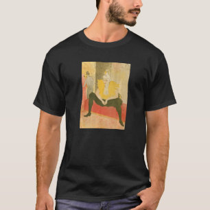 Toulouse Lautrec de Seated Clowness 2 T-shirt