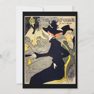 Toulouse-Lautrec - Divan Japonais Bedankkaart