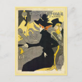 Toulouse Lautrec: Divan Japonais Briefkaart (Voorkant)