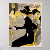 TOULOUSE-LAUTREC - DIVAN JAPONAIS c. 1892 Poster (Voorkant)