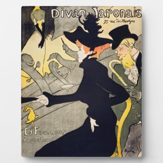 Toulouse-Lautrec - Divan Japonais Fotoplaat (Voorkant)