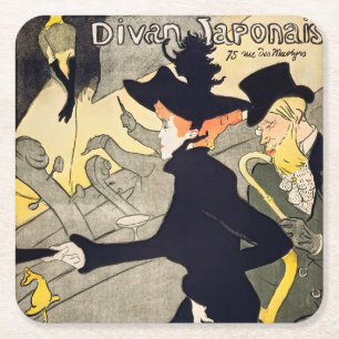 Toulouse-Lautrec - Divan Japonais Kartonnen Onderzetters