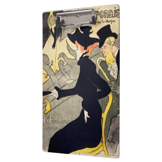 Toulouse-Lautrec - Divan Japonais Klembord (Links)