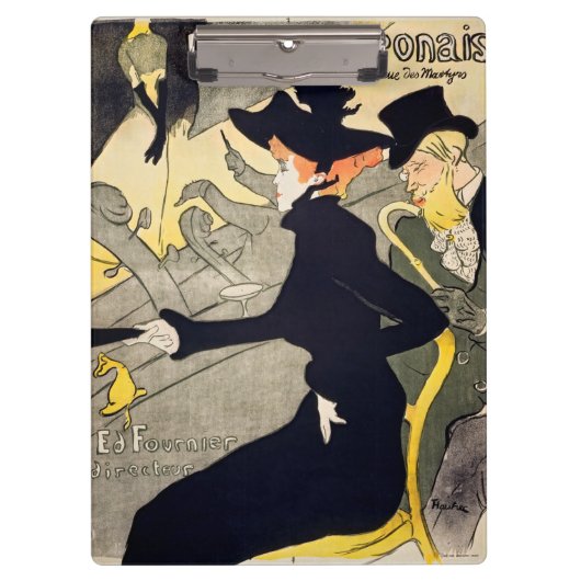 Toulouse-Lautrec - Divan Japonais Klembord (Voorkant)