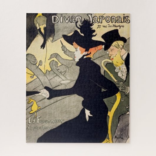 Toulouse-Lautrec - Divan Japonais Legpuzzel (Verticaal)