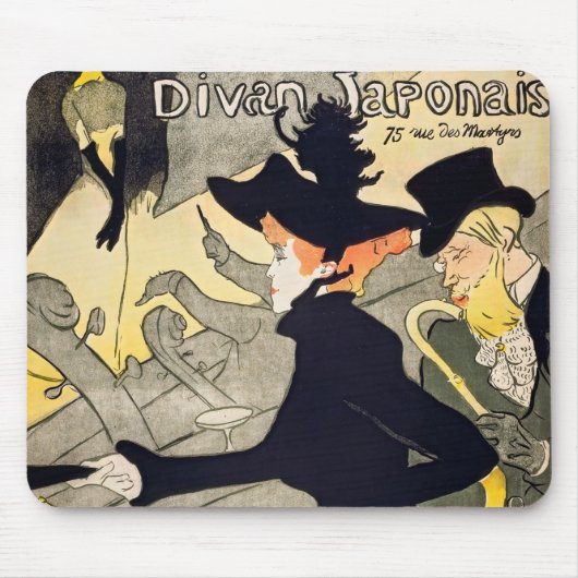 Toulouse-Lautrec - Divan Japonais Muismat (Voorkant)