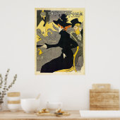 Toulouse Lautrec: Divan Japonais (muziekhal) Poster (Keuken)