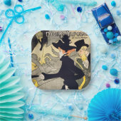 Toulouse-Lautrec - Divan Japonais Papieren Bordje (Feest)
