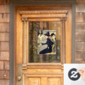 Toulouse-Lautrec - Divan Japonais Raamsticker (Huis Deur)