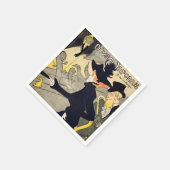 Toulouse-Lautrec - Divan Japonais Servet (Hoek)