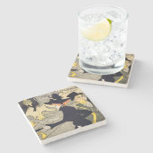 Toulouse-Lautrec - Divan Japonais Stenen Onderzetter (Zijkant)