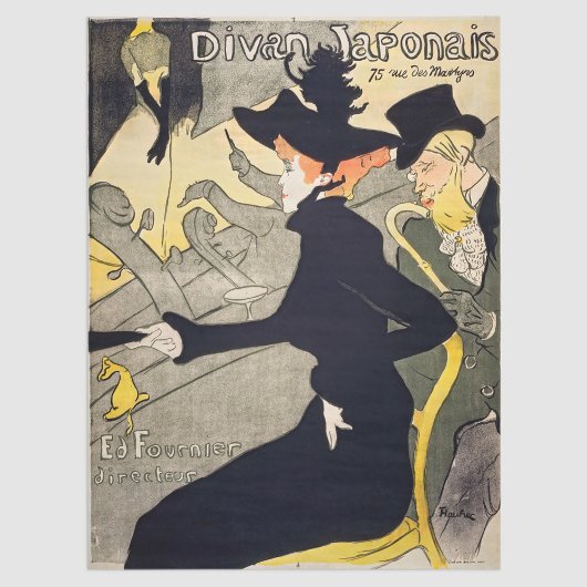 Toulouse-Lautrec - Divan Japonais Tissuepapier