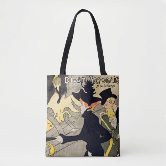 Toulouse-Lautrec - Divan Japonais Tote Bag (Voorkant)