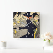 Toulouse-Lautrec - Divan Japonais Vierkante Klok (Huis)