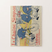 Toulouse-Lautrec fietsen en fietsen Legpuzzel (Verticaal)