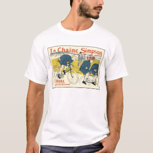 Toulouse-Lautrec -  fietskunst T-shirt