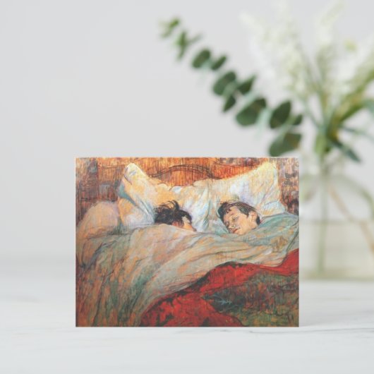 Toulouse Lautrec Fine Art Briefkaart (Staand voorkant)