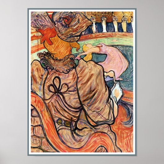 Toulouse-Lautrec - Franse kunst - Nouveau Cirque Poster (Voorkant)
