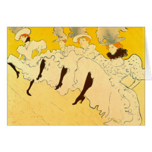 Toulouse Lautrec Gele Dansende Meisje Poster