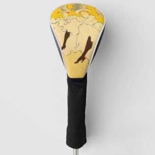 Toulouse Lautrec Gele Dansende Meisje Poster Golfheadcover