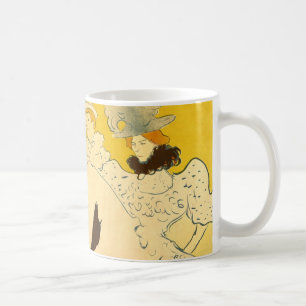 Toulouse Lautrec Gele Dansende Meisje Poster Koffiemok