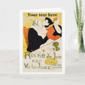 Toulouse-Lautrec - Hartelijk dank - Kaart (Voorkant)