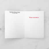 Toulouse-Lautrec - Hartelijk dank - Kaart (Binnen)