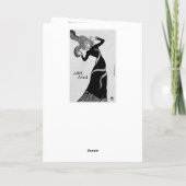 Toulouse-Lautrec - Hartelijk dank - Kaart (Achterkant)