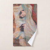 Toulouse-Lautrec - Het Bed Bad Handdoek (Handdoek)