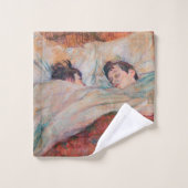 Toulouse-Lautrec - Het Bed Bad Handdoek (Wasdoekje)