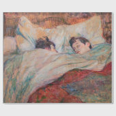 Toulouse-Lautrec - Het Bed Cadeaupapier (Vlak)