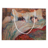 Toulouse-Lautrec - Het Bed Groot Cadeauzakje (Achterkant)
