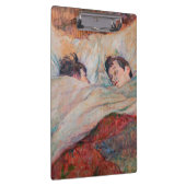 Toulouse-Lautrec - Het Bed Klembord (Rechts)