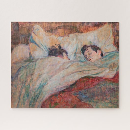 Toulouse-Lautrec - Het Bed Legpuzzel (Horizontaal)