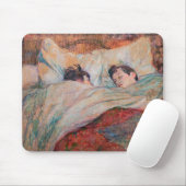 Toulouse-Lautrec - Het Bed Muismat (Met muis)