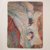 Toulouse-Lautrec - Het Bed Sherpa Deken (Voorkant)