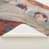Toulouse-Lautrec - Het Bed Sherpa Deken (3/4)