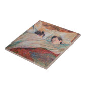 Toulouse-Lautrec - Het Bed Tegeltje (Zijkant)