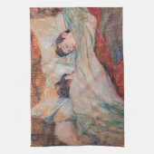 Toulouse-Lautrec - Het Bed Theedoek (Verticaal)