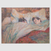 Toulouse-Lautrec - Het Bed Tissuepapier (Voorkant)