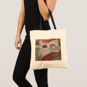 Toulouse-Lautrec - Het Bed Tote Bag (Voorkant (product))