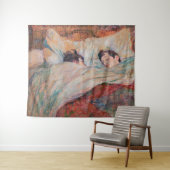 Toulouse-Lautrec - Het Bed Wandkleed (In Situ (horizontaal))