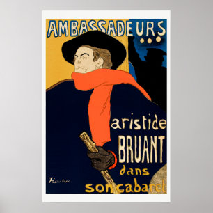 Toulouse-Lautrec   Iconisch cabaret Poster