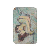 Toulouse-Lautrec - in Bed, de kus Badmat (Voorkant Verticaal)