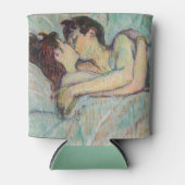 Toulouse-Lautrec - in Bed, de kus Blikjeskoeler (Voorkant)