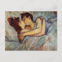 Toulouse-Lautrec in Bed de Kus