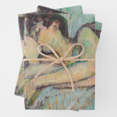 Toulouse-Lautrec - in Bed, de kus Inpakpapier Vel (In situ)